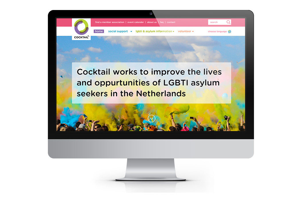 Webdesign Cocktailonline.nl - COC Nederland