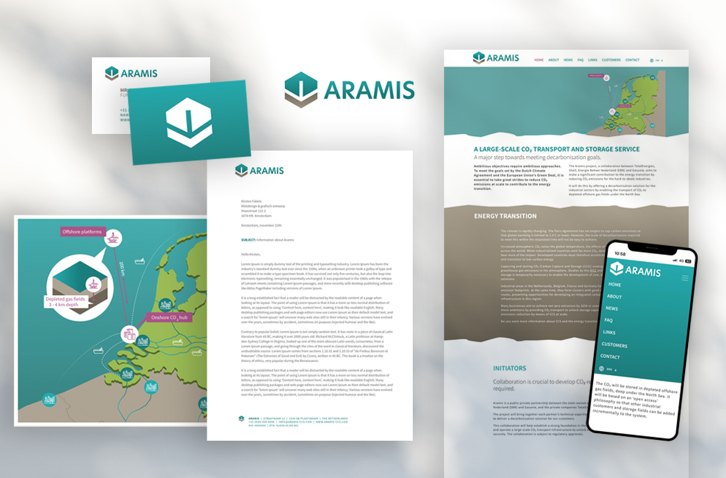 Aramis Website & Huisstijl