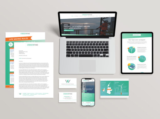 CrossWind – Huisstijl en webdesign