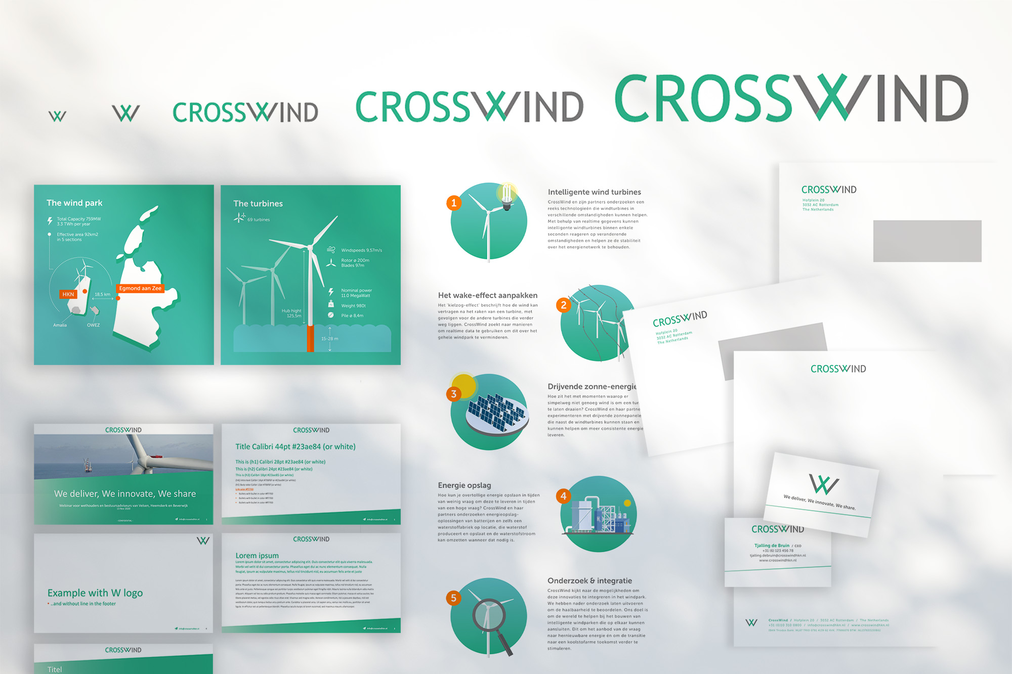 Ontwerp huisstijl CrossWind