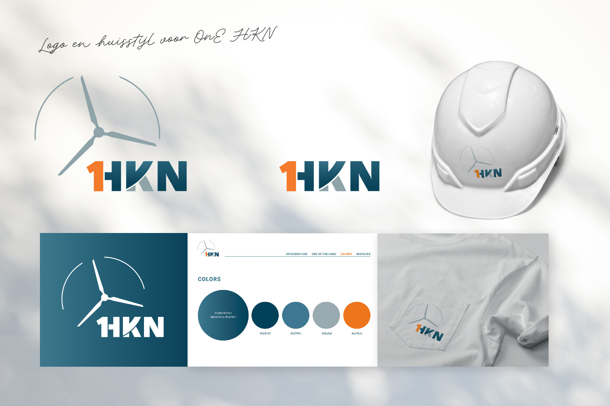 Kirsten Fabels -Ontwerp logo en huisstijl voor One HKN